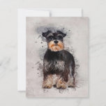 Personalised Schnauzer | dog Birthday card<br><div class="desc">Professional design, rich pictures, bright colours, clear fonts, easy to read. The vivid picture and unique decoration style of hanging flags can well reflect your taste in life.Made of high-quality canvas polyester-cotton material, strong and durable. The picture is clearly printed on the advanced canvas. The top stick and rope have...</div>