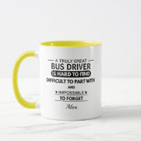 Personalised School Bus Driver Coffee