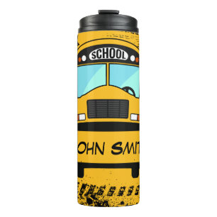 Personalised School Bus Driver Thermal Tumbler