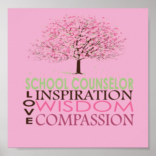 Personalised School Counsellor Posters (Front)