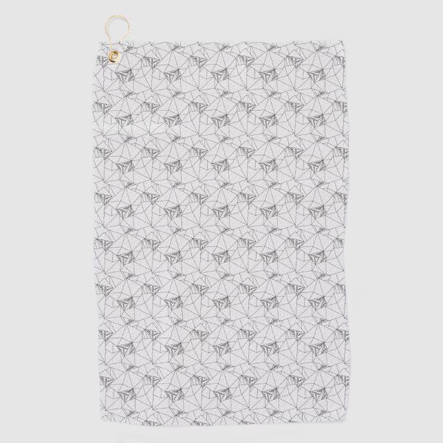 Personalised School Essentials Golf Towel (Front)