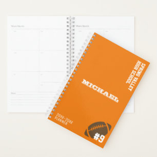 Personalised School Football Planner