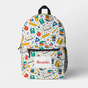 Personalised School Kid Backpack Pattern