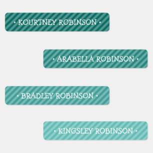 Personalised School Kids Name