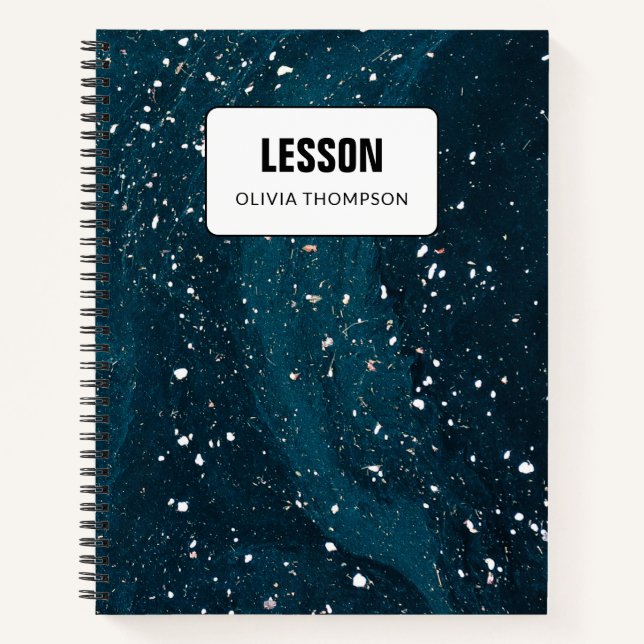 Personalised School Lesson Composition Mead Notebook (Front)