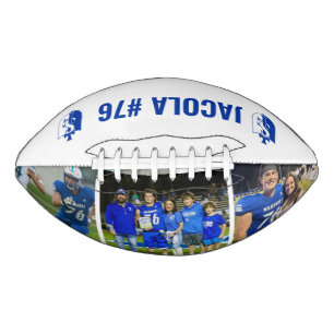 Personalised School Logo Football Gift American Football
