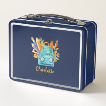 Personalised School Lunchbox with Photo & Name