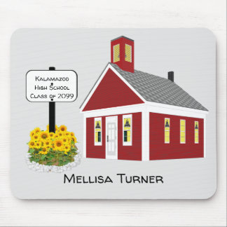 Personalised School Mouse Pad One Room Schoolhouse