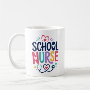 Personalised School Nurse Gift Coffee Mug