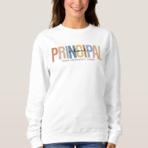 Personalised School Principal Sweatshirt