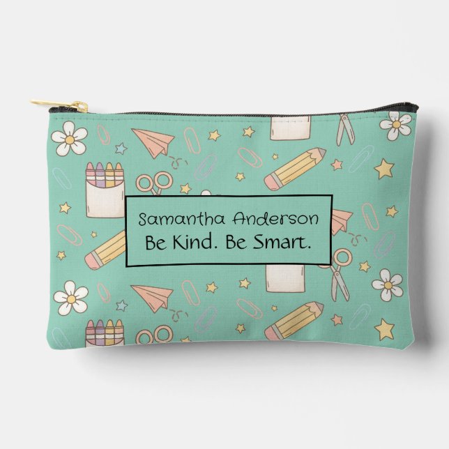 Personalised School Supply Pouch – Small Size (Front)