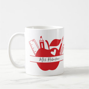 Personalised school teacher  coffee mug