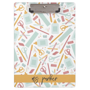 Personalised School Tools Clipboard