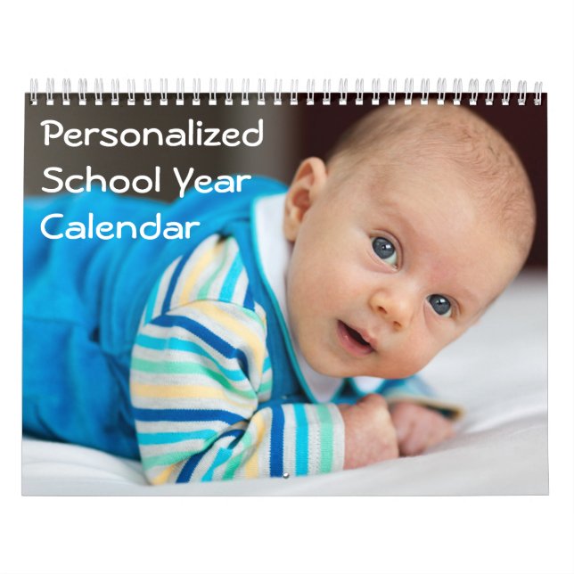 Personalised School Year Calendar (Cover)