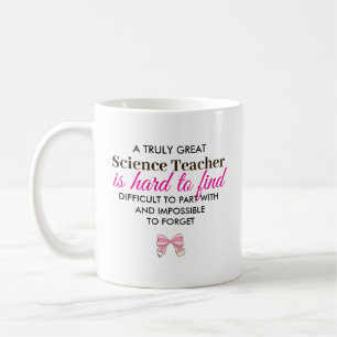 Personalised Science Teacher Appreciation Gift Coffee Mug