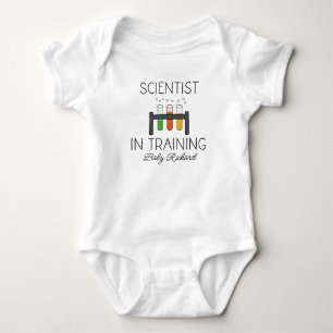 Personalised Scientist in Training - Physician Baby Bodysuit