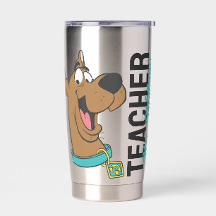 Personalised   Scooby-Doo Happy Face Teacher Insulated Tumbler