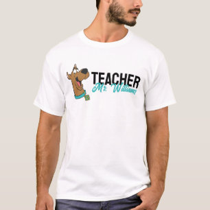 Personalised Scooby-Doo Happy Face Teacher T-Shirt