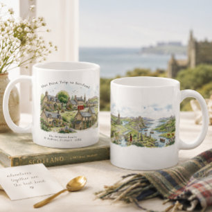 Personalised Scotland Travel Mug