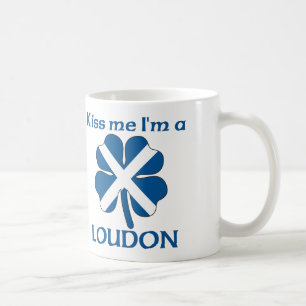 Personalised Scottish Kiss Me I'm Loudon Coffee Mug