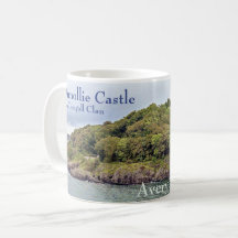 Personalised Scottish MacDougall Clan Castle Mug