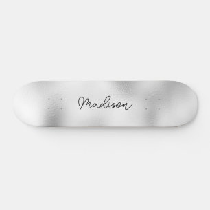Personalised Script Name Cute Girly Skateboard