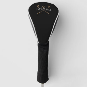 Personalised Script Name Golf Clubs Head Cover