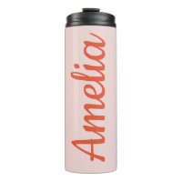 Personalised Script Name Pink Red Bridal Favour