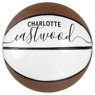 Personalised Script Signature Name  Basketball
