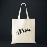 Personalised Script Tote Bag- Allison Bag<br><div class="desc">Personalised Script Tote Bag- Allison</div>