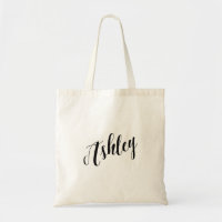 Personalised Script Tote Bag- Ashley