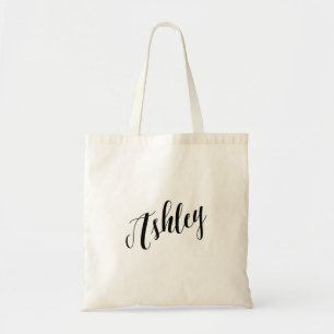 Personalised Script Tote Bag- Ashley Bag