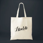 Personalised Script Tote Bag- Laura<br><div class="desc">Personalised Script Tote Bag- Laura</div>