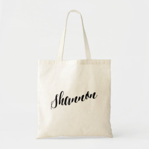 Personalised Script Tote Bag- Shannon