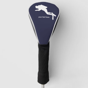 Personalised Scuba Diver Golf Head Cover