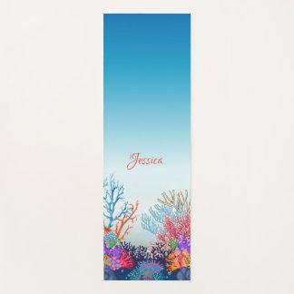 Personalised Sea-Themed Yoga Mat. Mat