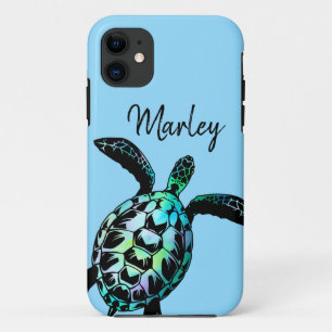 Personalised Sea Turtle Custom Colour Case-Mate iP iPhone 11 Case