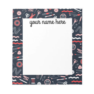 Personalised Seamstress Notepad