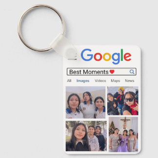 Personalised Search Bar Text custom memory Photos  Key Ring