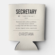 Personalised Secretary Funny