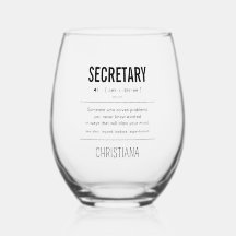 Personalised Secretary Funny