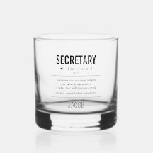 Personalised Secretary Funny