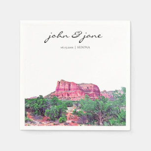 Personalised Sedona AZ Napkins