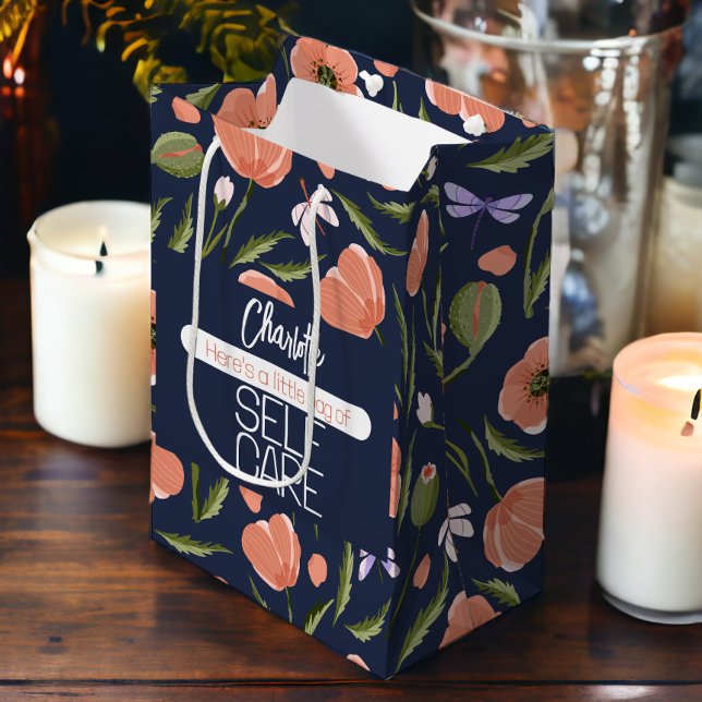 Personalised Self Care Medium Gift Bag (Personalized Self Care Medium Gift Bag from Ricaso. Add pampering content for friends or family)