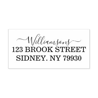 Personalised Self-inking Stamp