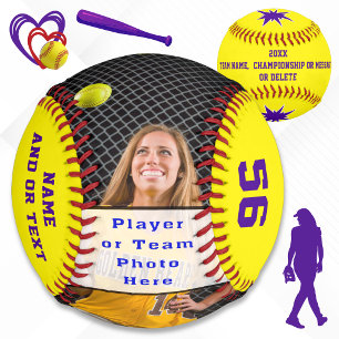 Personalised Senior Gifts for Softball Players