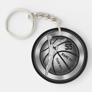 Personalised, Senior Night Basketball Gift Ideas, Key Ring