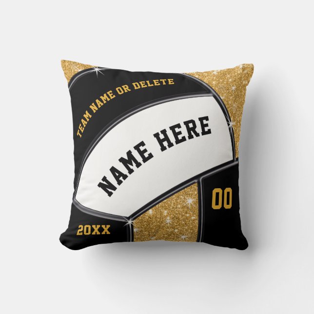 Personalised Senior Night Gifts for Volleyball Cushion (Front)