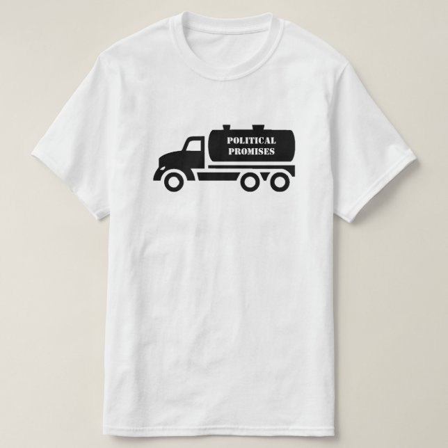 Personalised Septic Truck Your Text T-Shirt (Design Front)