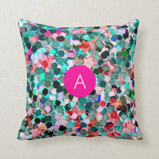 Personalised sequin pillow Custom Name Sequin